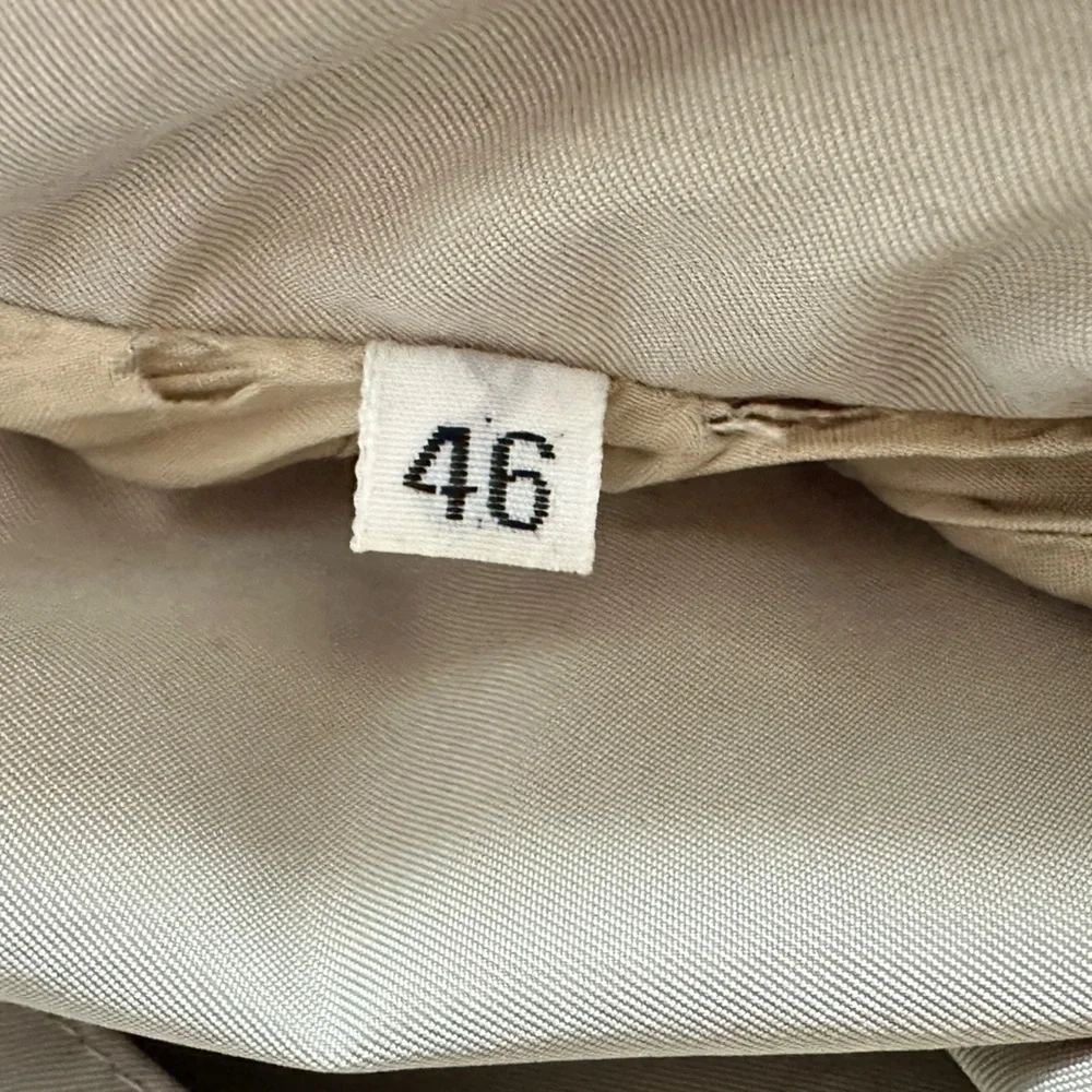 Costume National Homme Beige Trench Coat - Picture 7 of 12